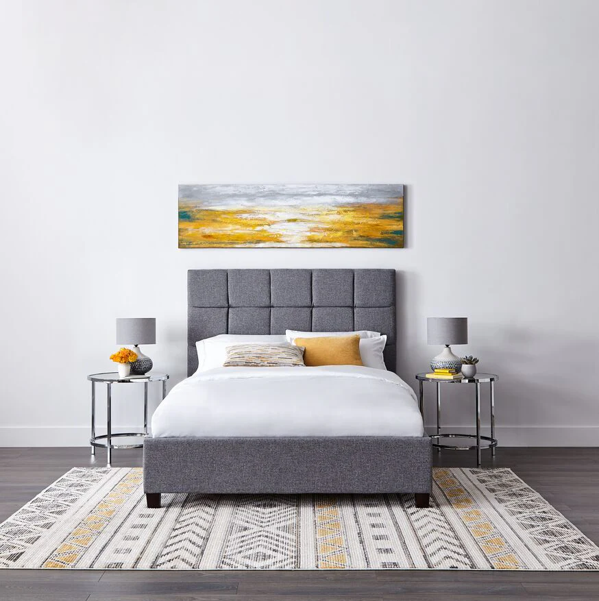 Walpole Full Bed - Grey - Image 2