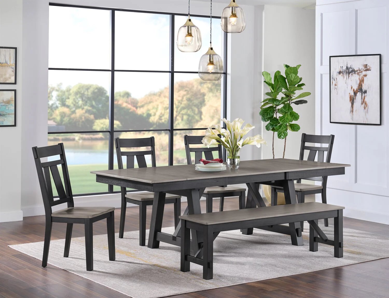 Waterton Dining Bench - Image 7