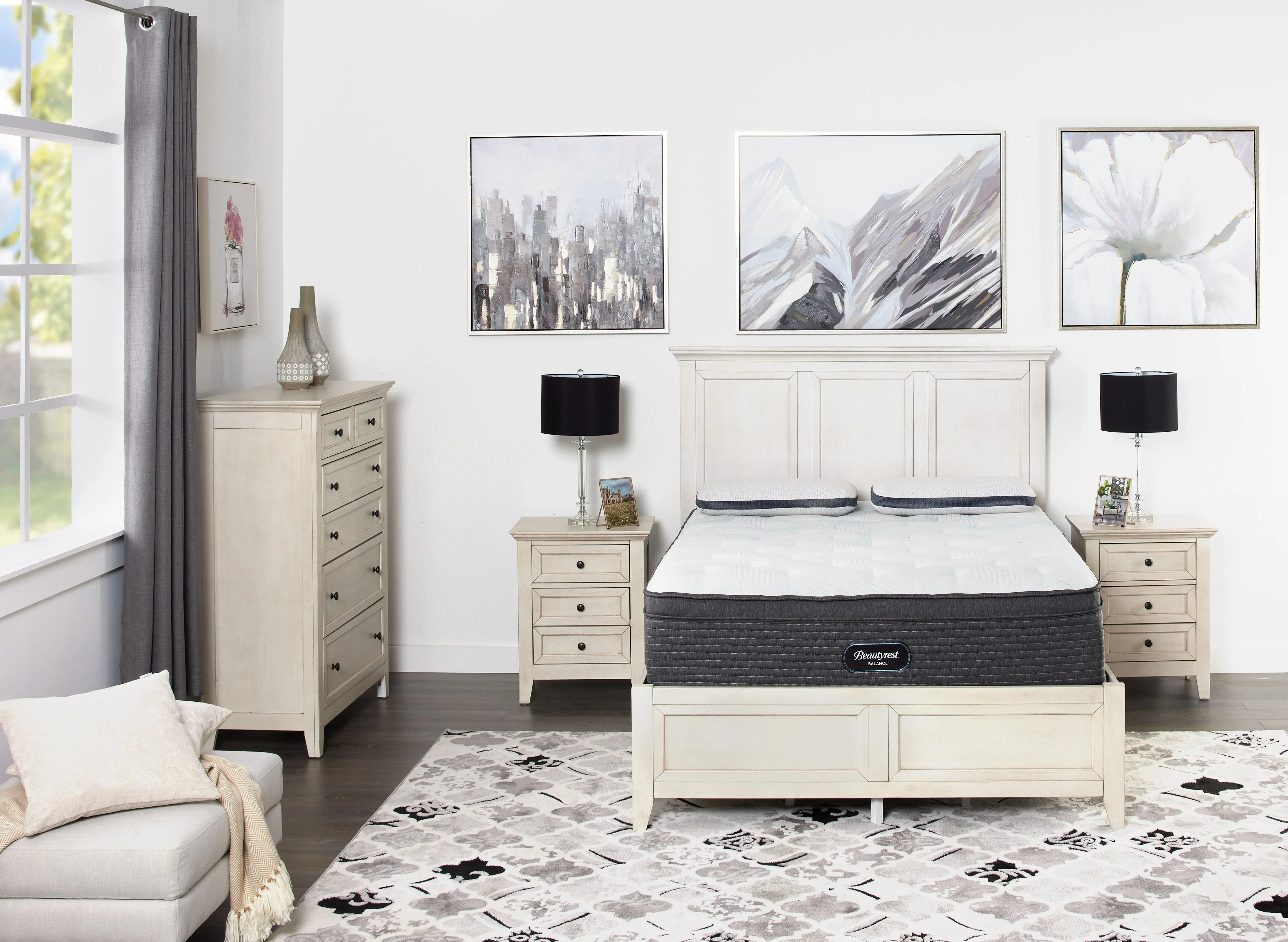 Wendell Queen Storage Bed - Antique White - Image 3