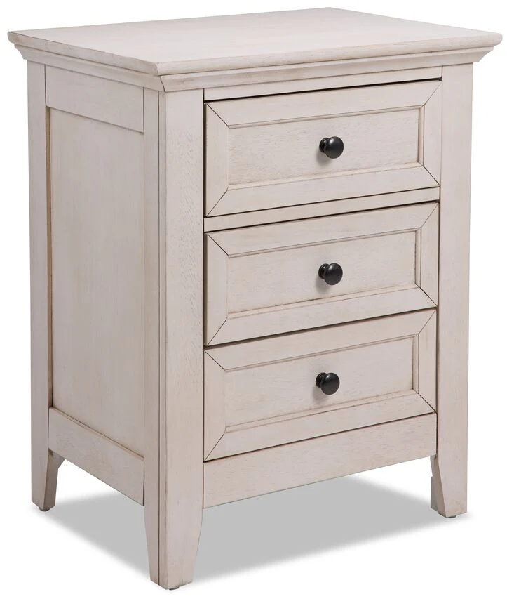 Wendell Night Table - Antique White