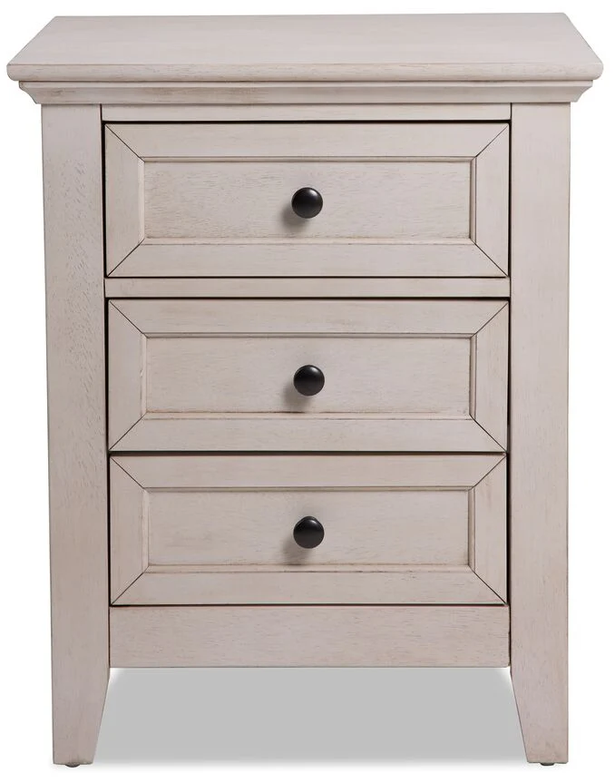 Wendell Night Table - Antique White - Image 3