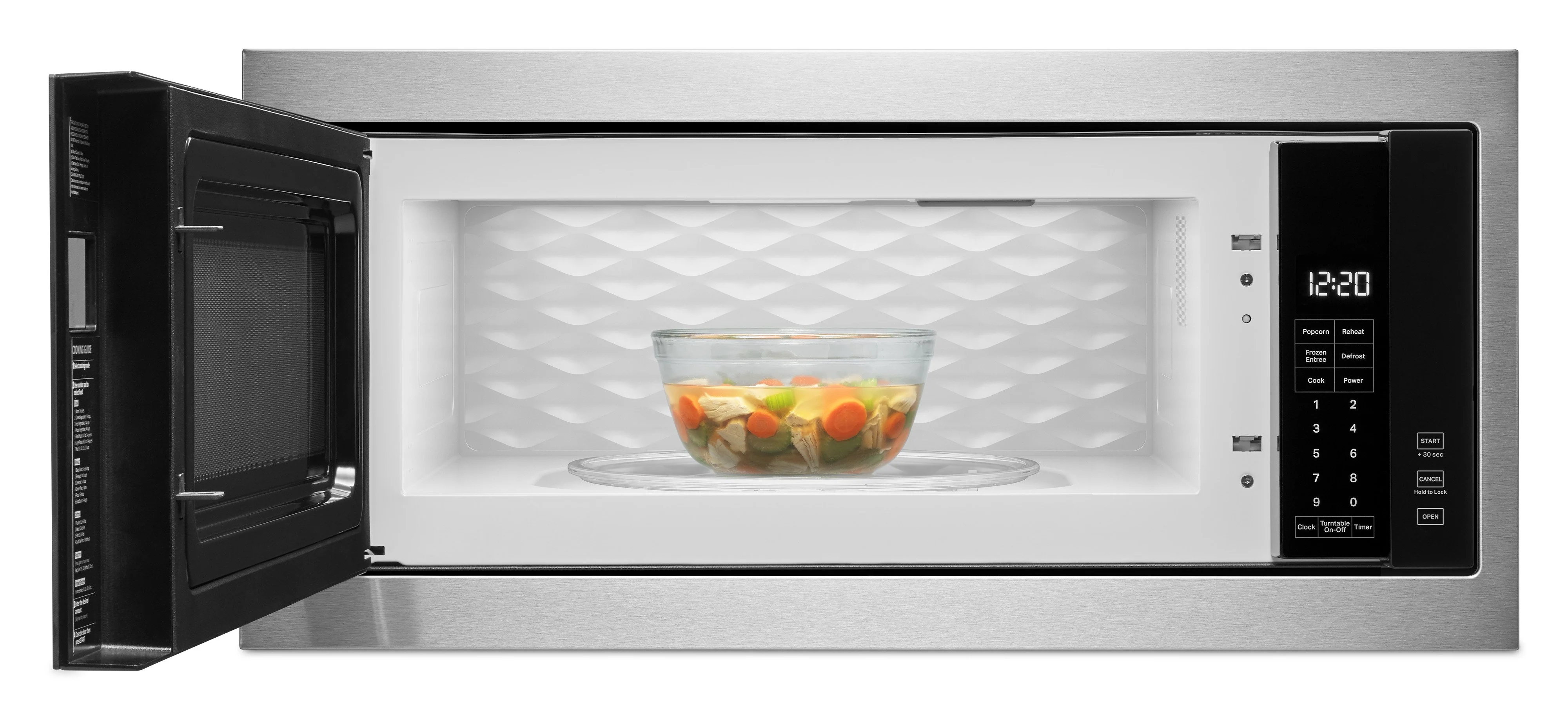 Whirlpool 1.1 Cu. Ft. Built-In Microwave with Slim Trim Kit - YWMT50011KS - Image 5