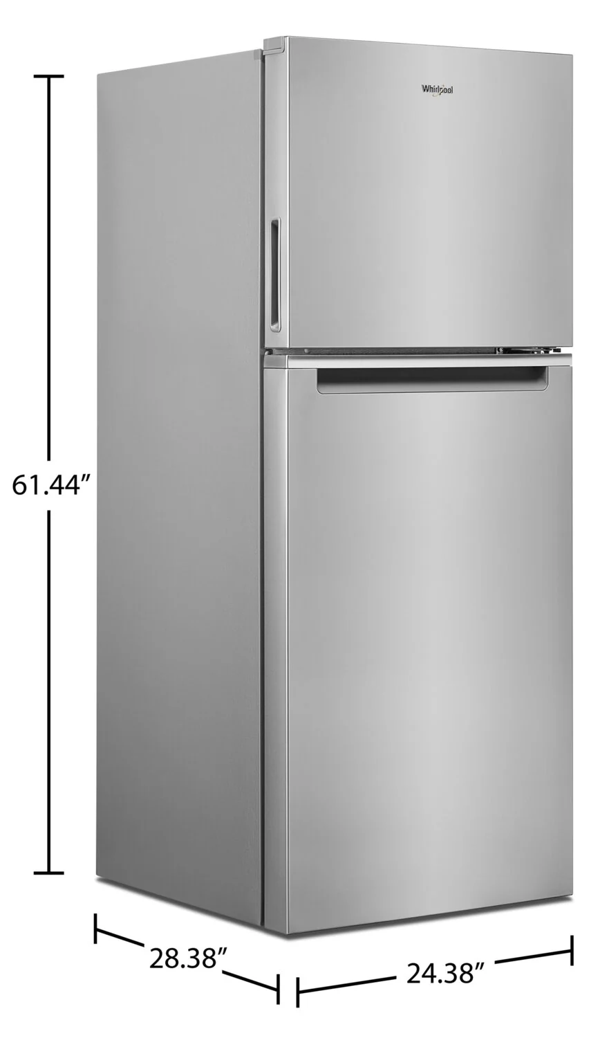 Whirlpool 11.6 Cu. Ft. Counter-Depth Top-Freezer Refrigerator - WRT112CZJZ - Image 9