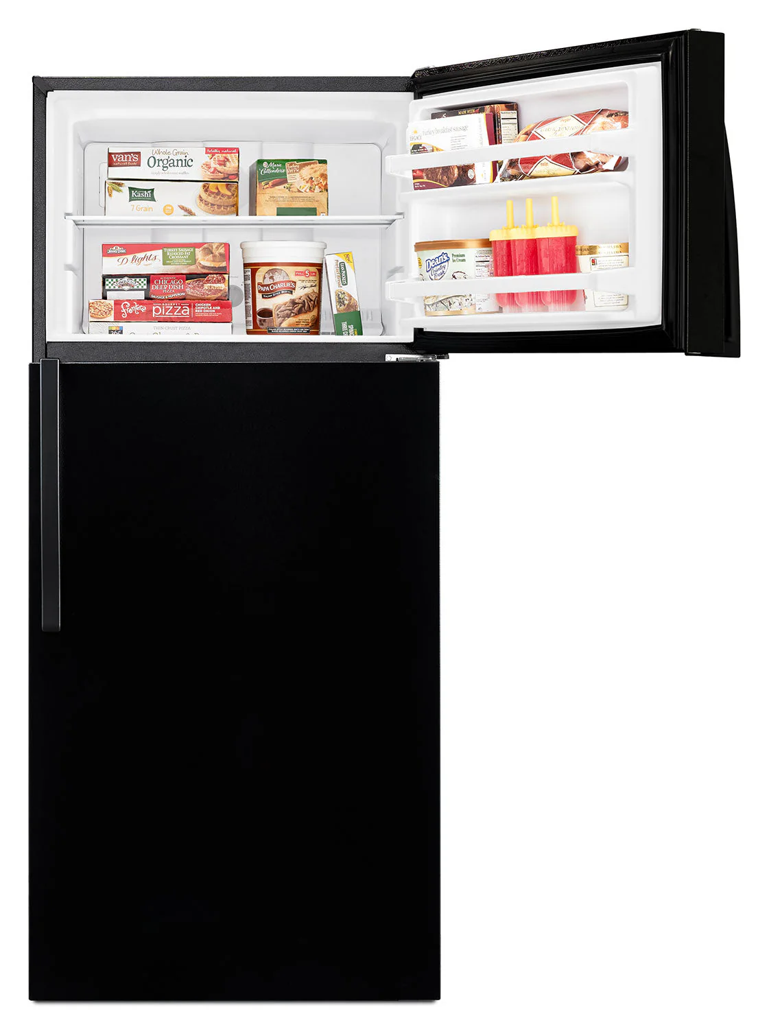 Whirlpool 14 Cu. Ft. Top-Freezer Refrigerator - WRT314TFDB - Image 4