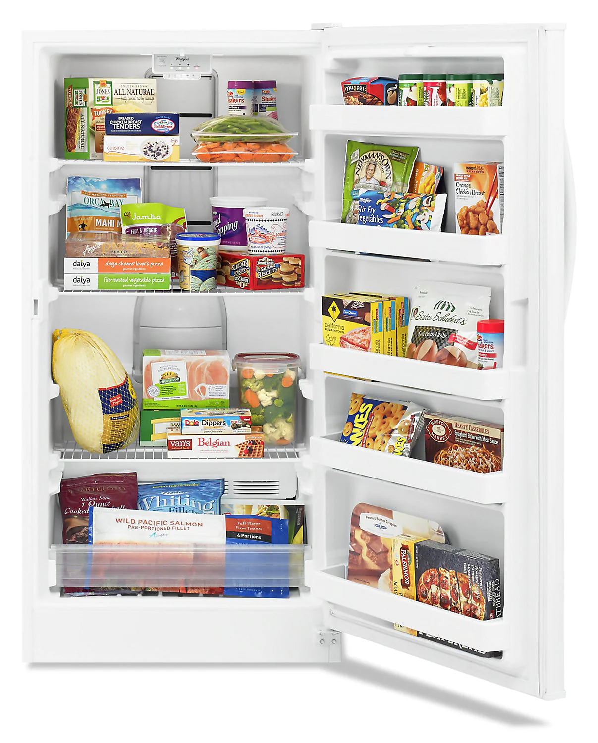 Whirlpool 15.7 Cu. Ft. Upright Freezer - WZF57R16FW - Image 4