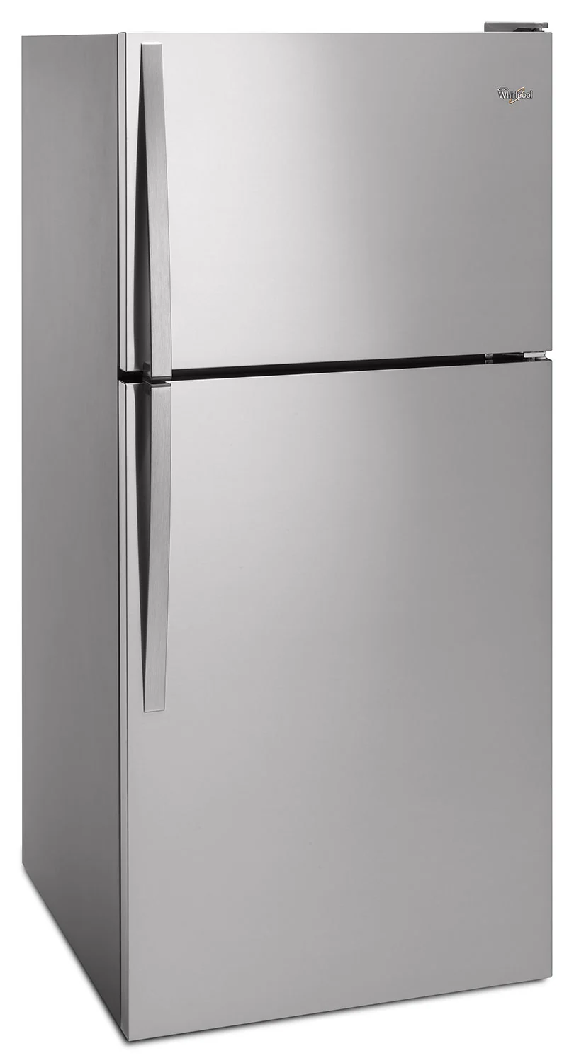 Whirlpool® 18.2 Cu. Ft. Top-Mount Refrigerator with Flexi-Slide™ Bin - Stainless Steel - Image 2