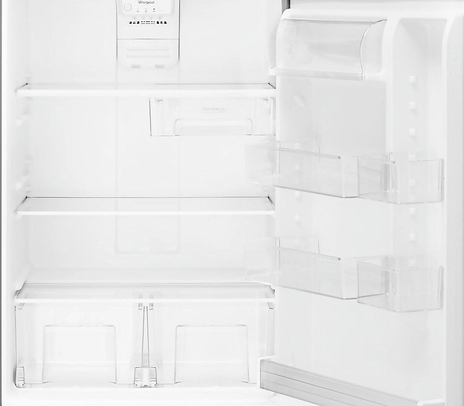 Whirlpool 19.2 Cu. Ft. Top-Freezer Refrigerator with EZ Connect Ice Maker Compatibility - WRT519SZDG - Image 3