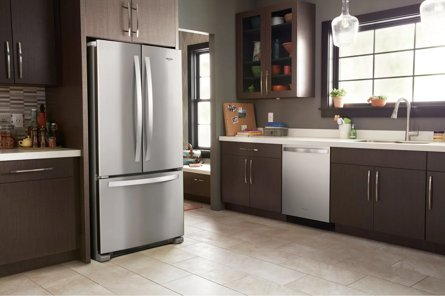 Whirlpool 22 Cu. Ft. French-Door Refrigerator - WRFF5333PZ - Image 8
