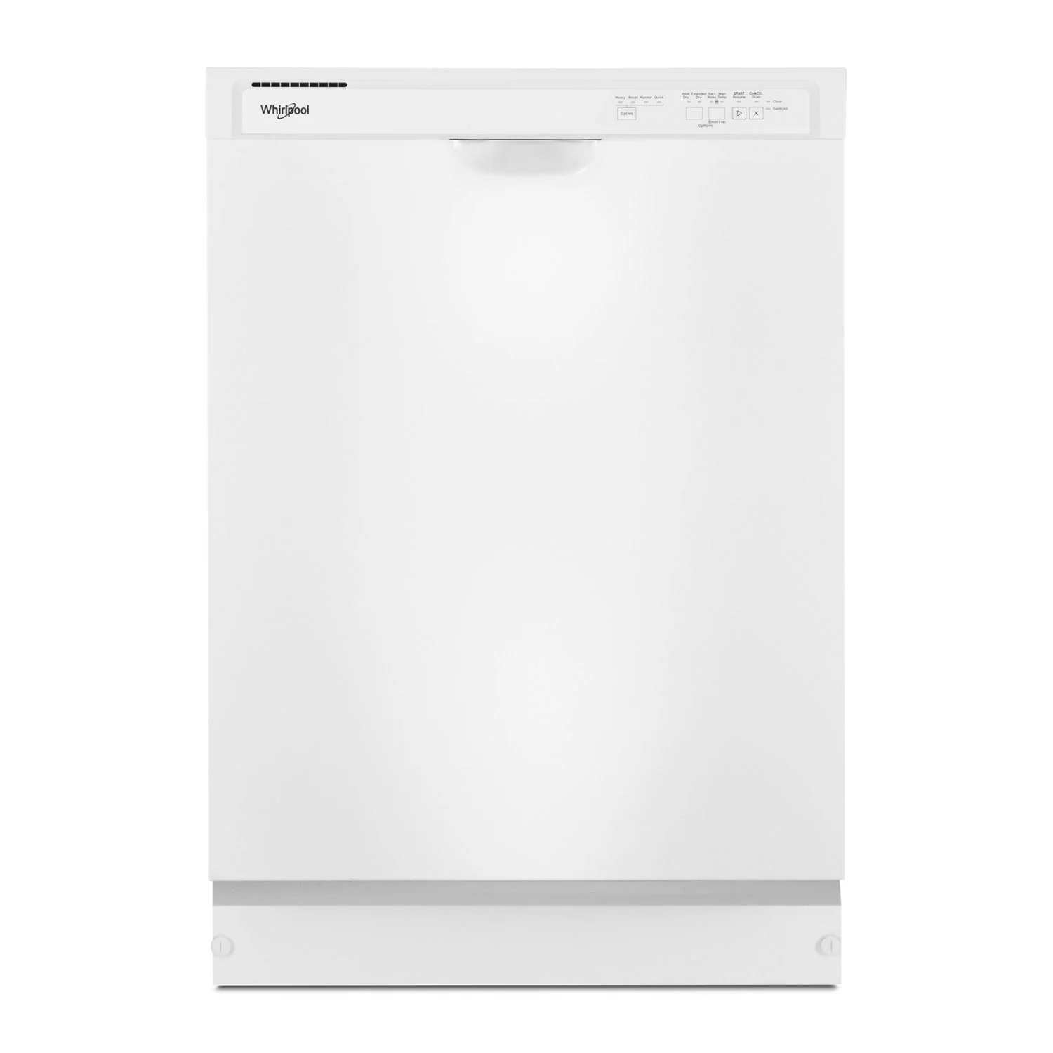 Whirlpool 24" White Dishwasher with Boost Cycle (57 dBA) - WDF341PAPW