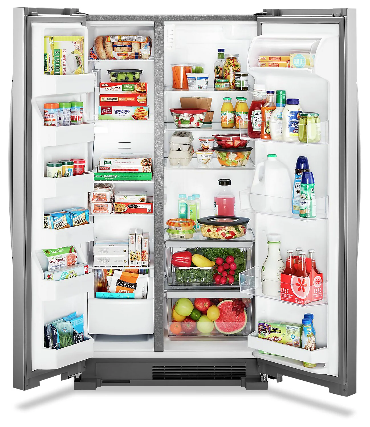 Whirlpool 25 Cu. Ft. Side-by-Side Refrigerator - WRS315SNHM - Image 4