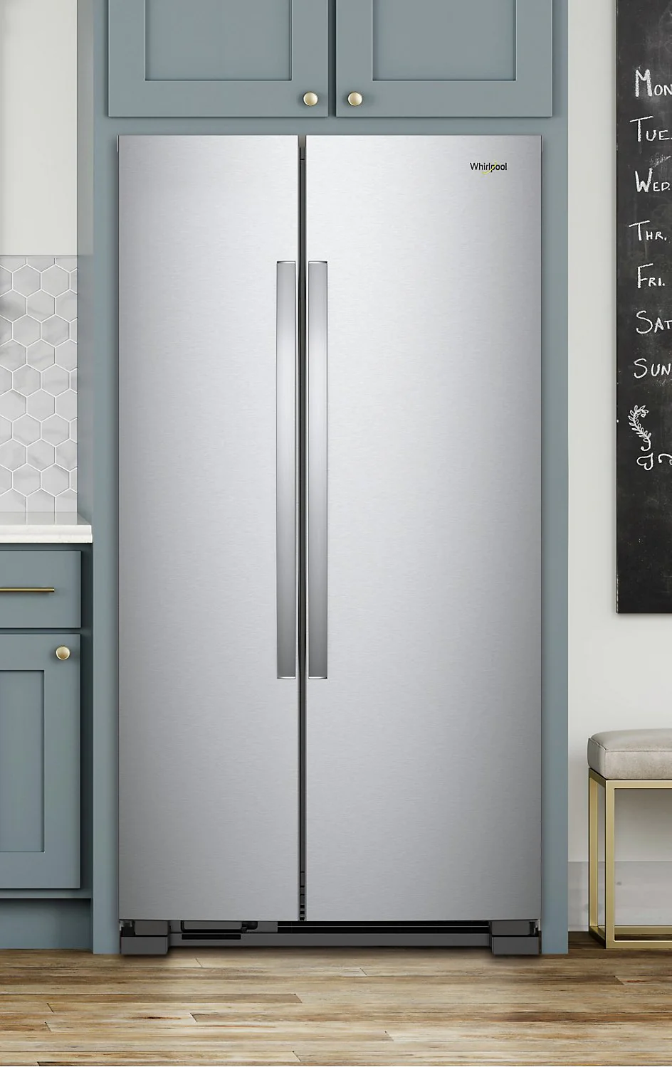 Whirlpool 25 Cu. Ft. Side-by-Side Refrigerator - WRS315SNHM - Image 5
