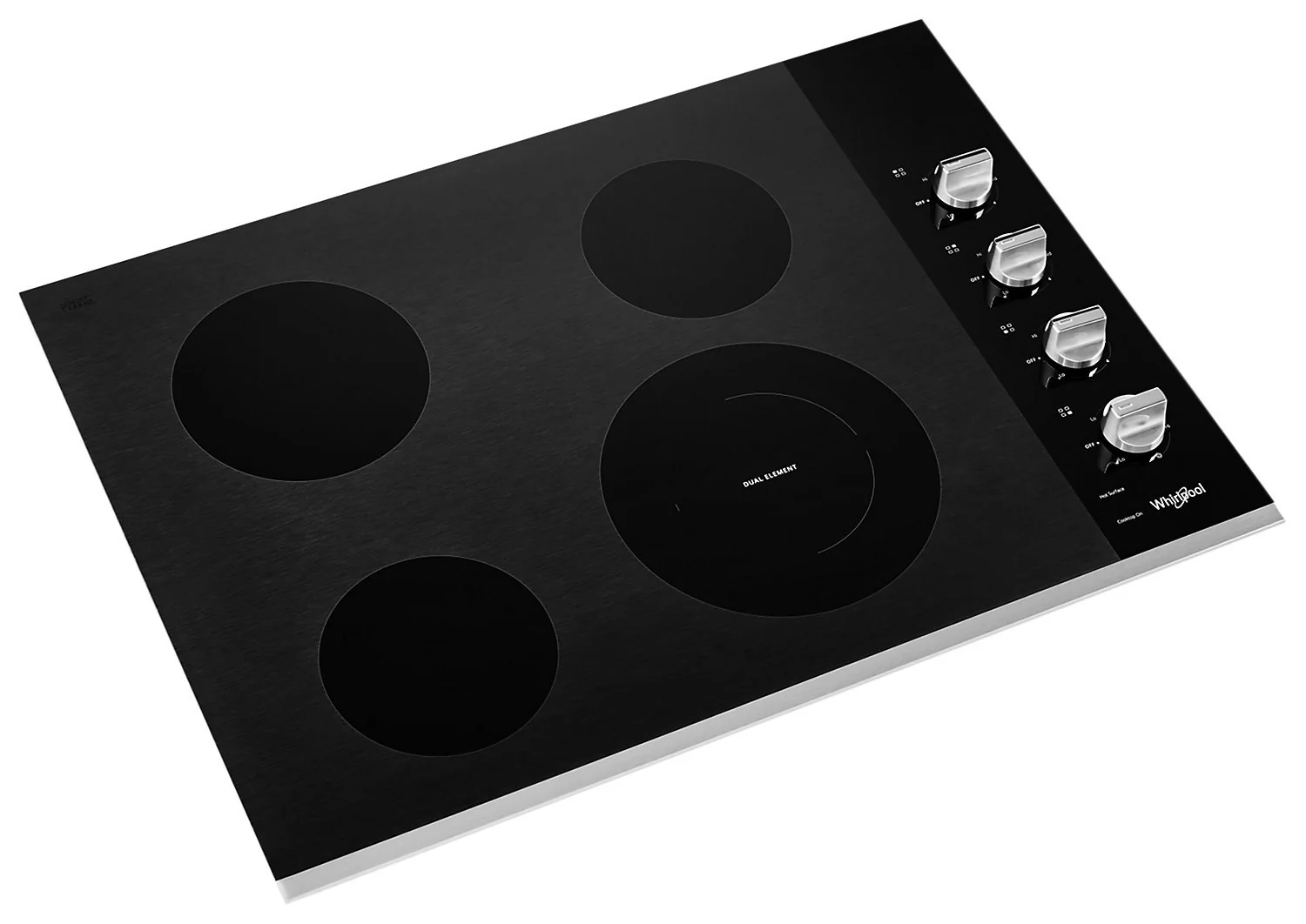 Whirlpool 30-Inch Electric Ceramic Glass Cooktop - WCE55US0HS - Image 2
