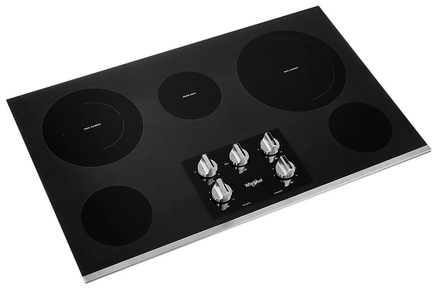 Whirlpool 36-Inch Electric Ceramic Glass Cooktop - WCE77US6HS - Image 2