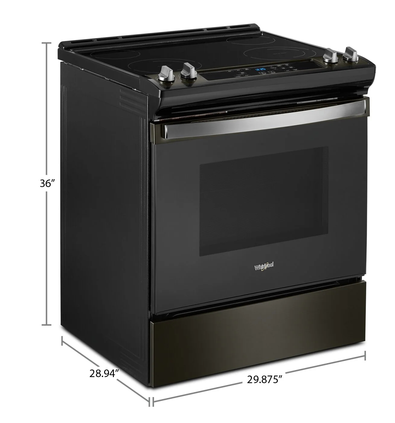 Whirlpool 4.8 Cu. Ft. Electric Range with Frozen Bake™ - YWEE515S0LV - Image 9