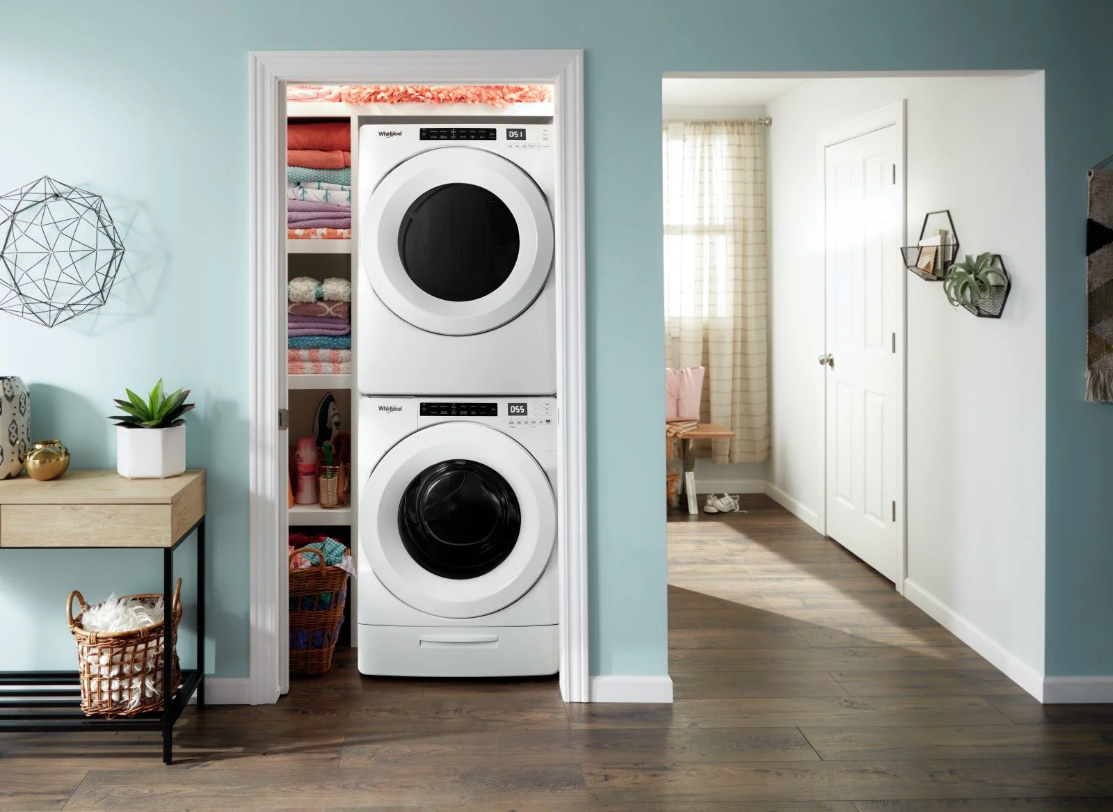 Whirlpool 5.0 Cu. Ft. Front-Load Washer and 7.4 Cu. Ft. Front-Load Dryer - White - Image 7