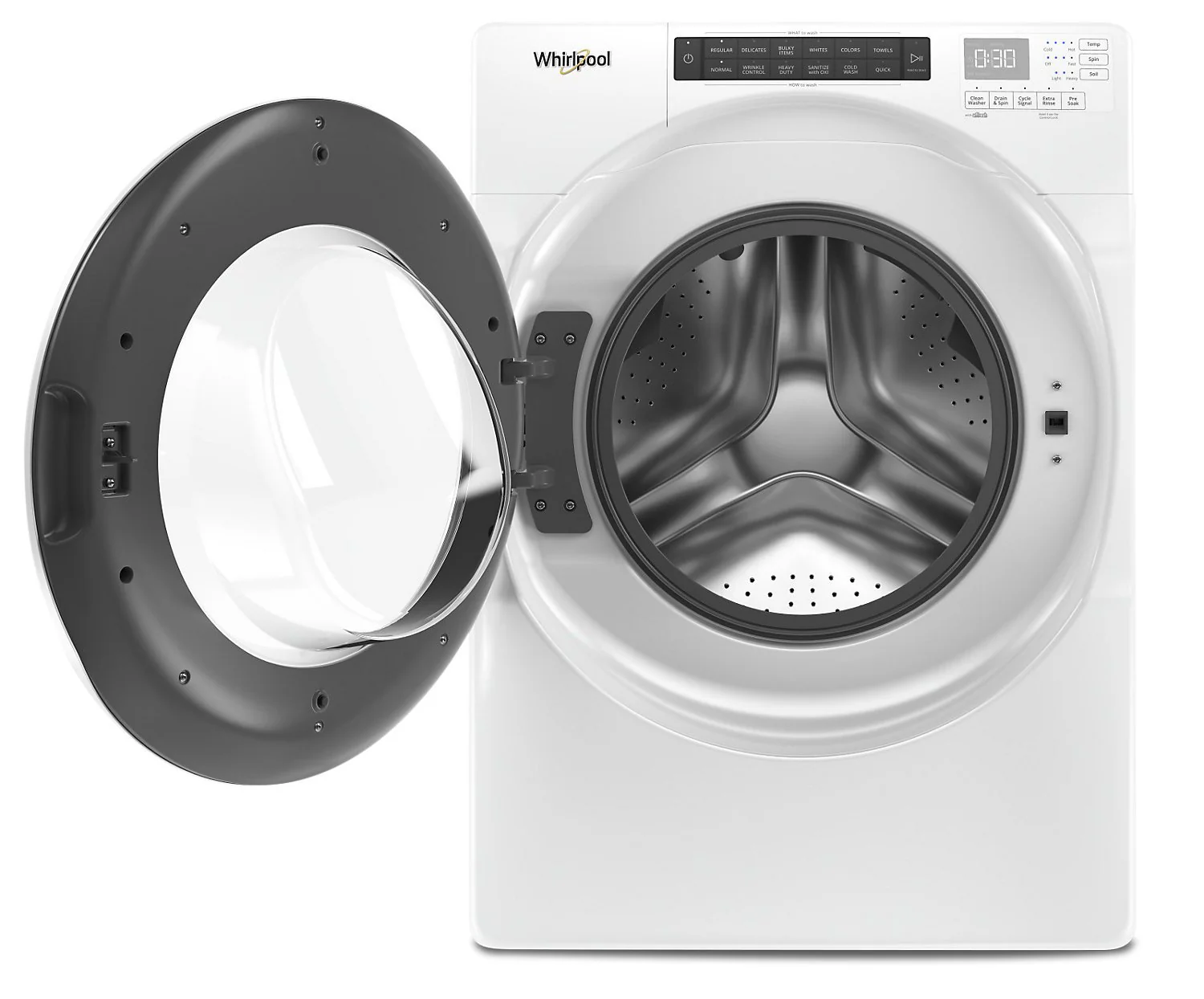 Whirlpool 5.0 Cu. Ft Closet-Depth Front-Load Washer - WFW560CHW - Image 2