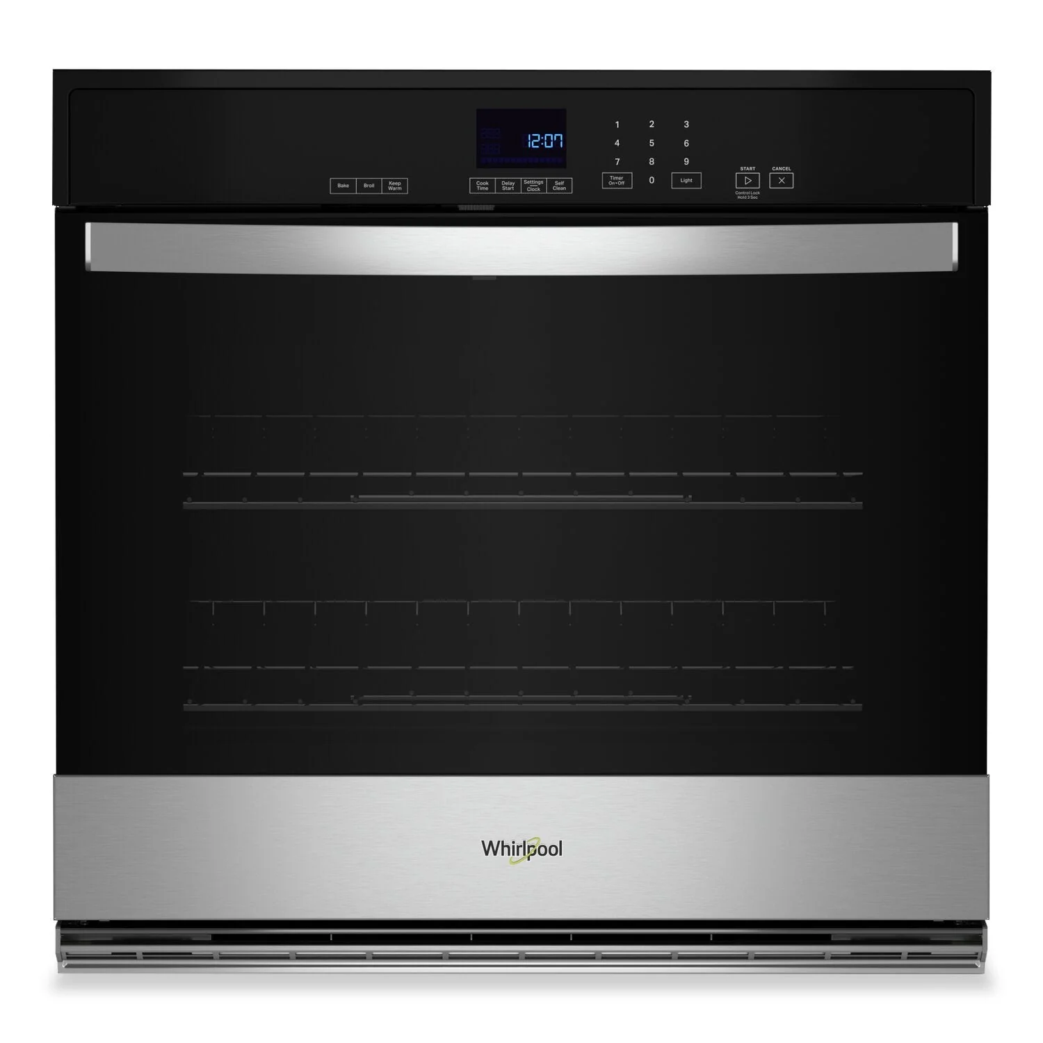 Whirlpool 5 Cu. Ft. Single Wall Oven with Self-Clean - WOES3030LS