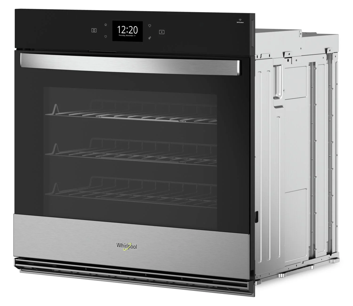 Whirlpool 5 Cu. Ft. Smart Single Wall Oven with Air Fry - WOES7030PZ - Image 2
