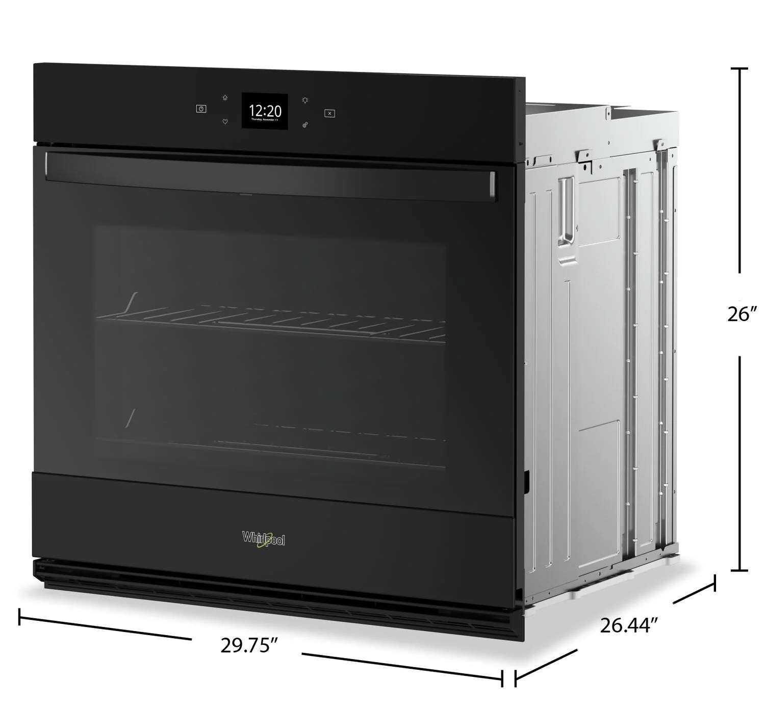 Whirlpool 5 Cu. Ft. Smart Single Wall Oven - WOES5030LB - Image 6