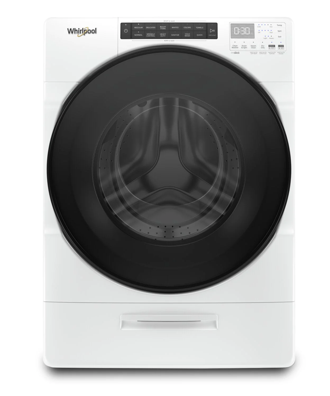 Whirlpool 5.2 Cu. Ft. All-in-One Front-Load Washer and Dryer - WFC682CLW