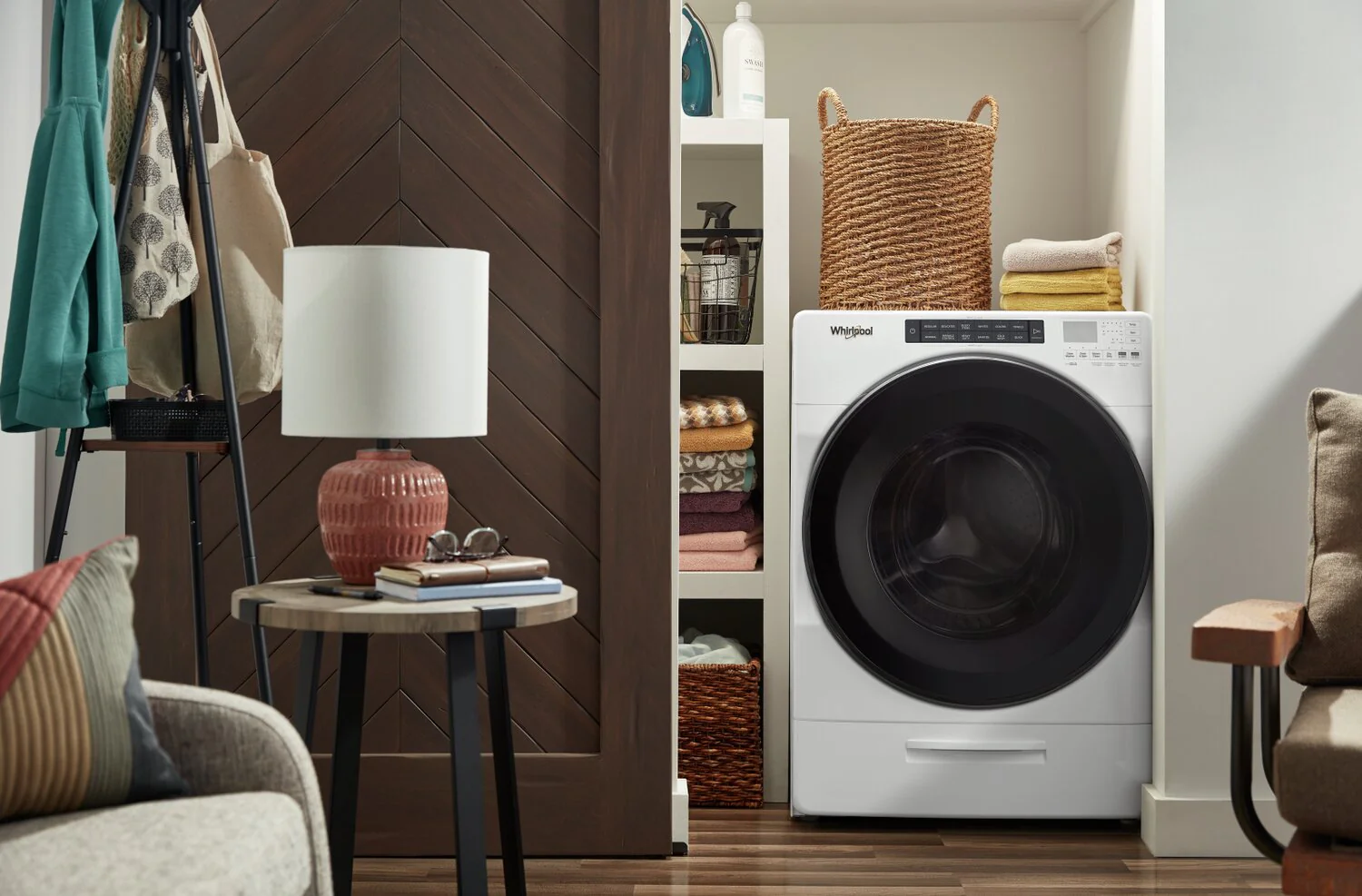 Whirlpool 5.2 Cu. Ft. All-in-One Front-Load Washer and Dryer - WFC682CLW - Image 8