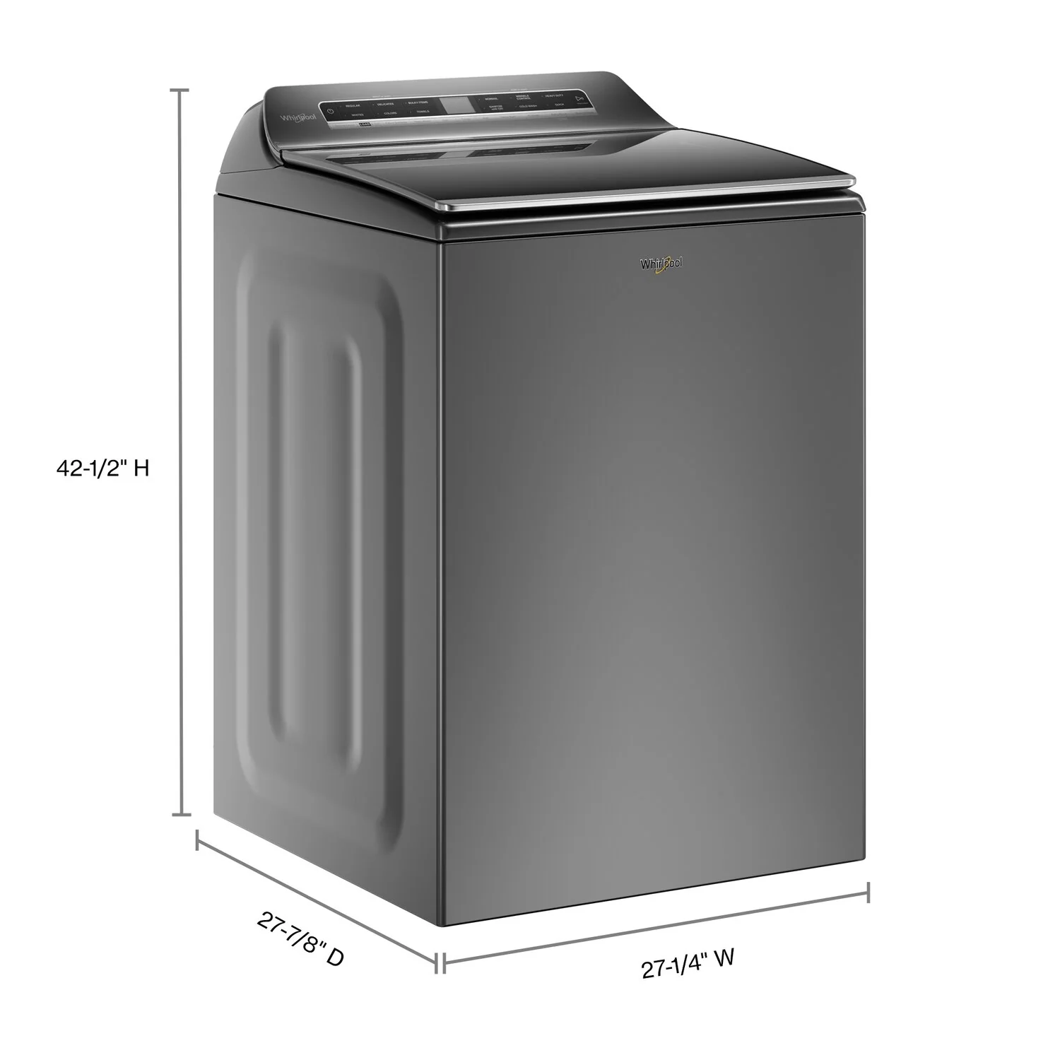 Whirlpool 6.0 Cu. Ft. Top-Load Washer with 2-in-1 Removable Agitator - WTW8127LC - Image 7