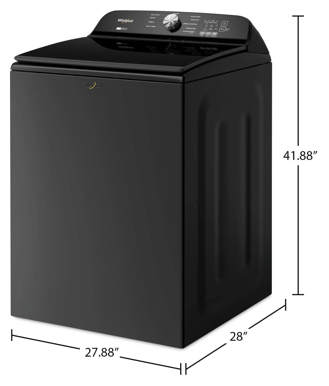 Whirlpool 6.1 Cu. Ft. Top-Load Washer with Removable Agitator - WTW6157PB - Image 9
