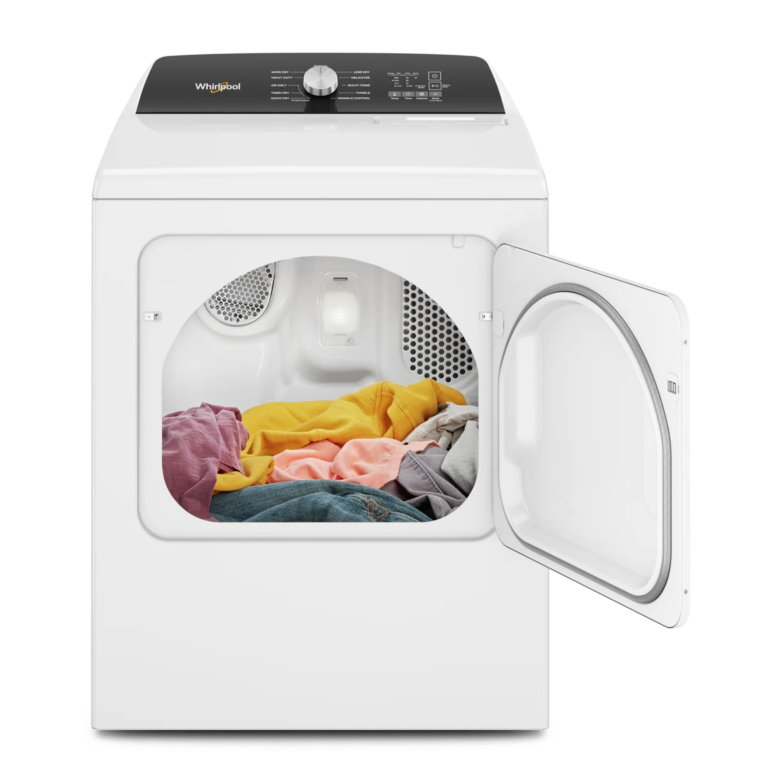 Whirlpool 7 Cu. Ft. Electric Dryer with Moisture Sensing - YWED5010LW - Image 3