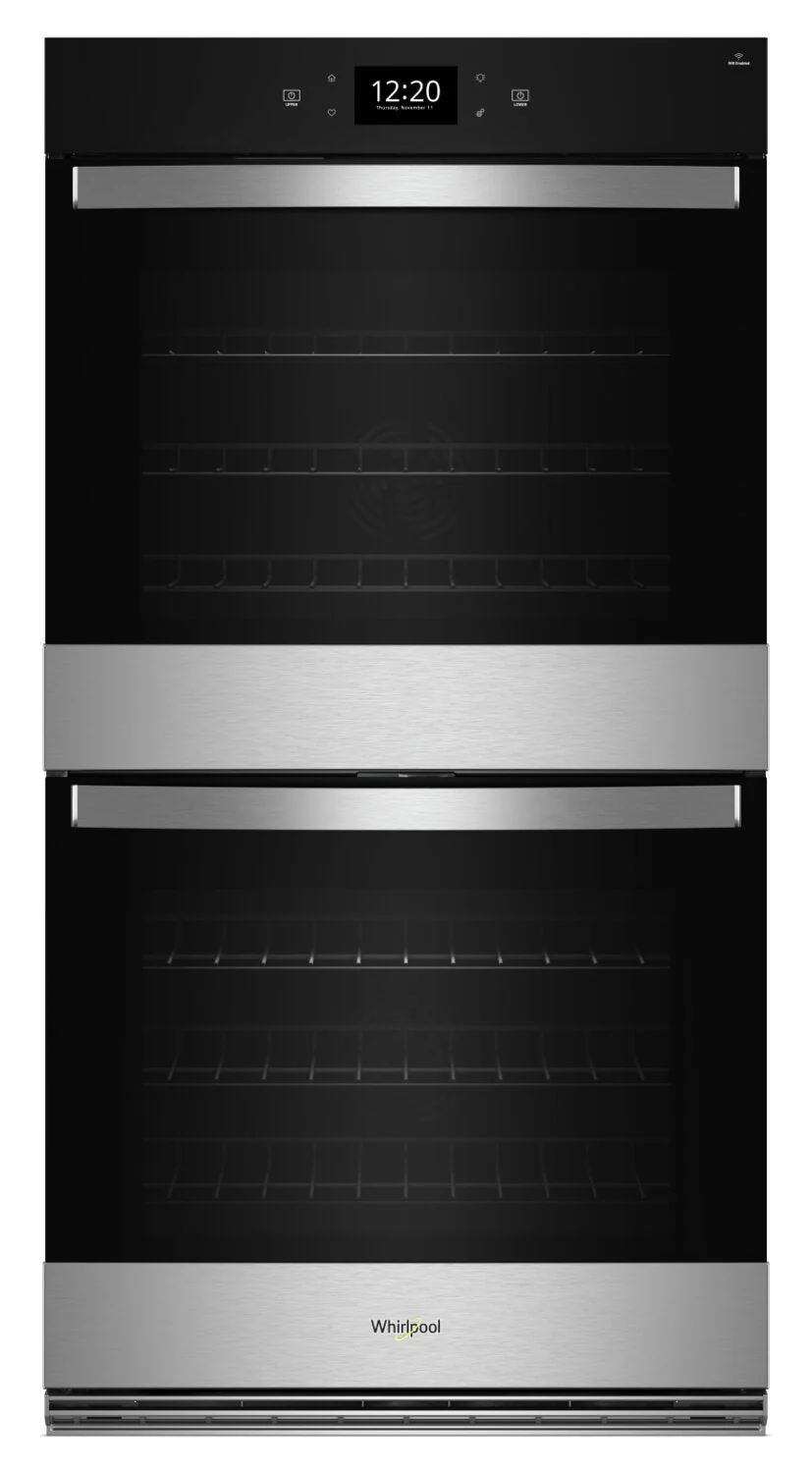Whirlpool 8.6 Cu. Ft. Smart Double Wall Oven with Air Fry - WOED7027PZ