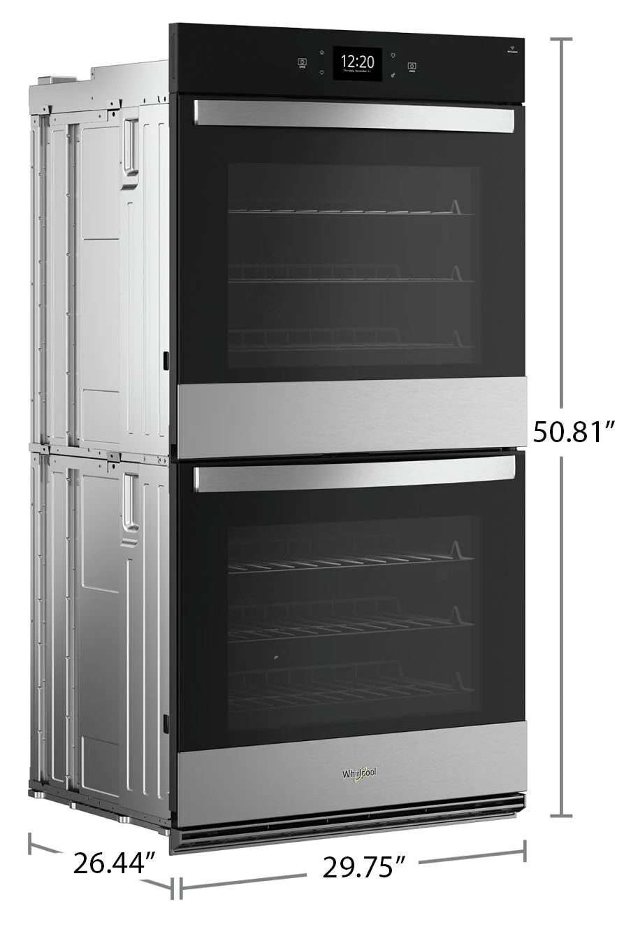 Whirlpool 8.6 Cu. Ft. Smart Double Wall Oven with Air Fry - WOED7027PZ - Image 6