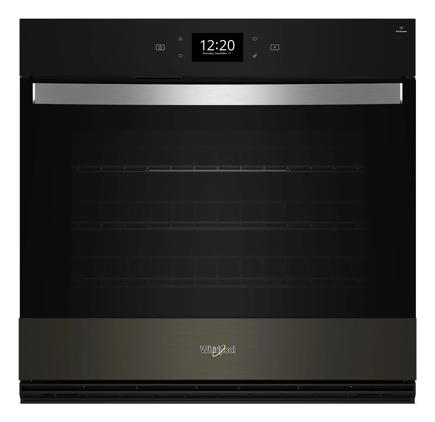 Whirlpool Black Stainless Steel with PrintShield™ Finish Wall Oven (5.00 Cu Ft) - WOES7030PV