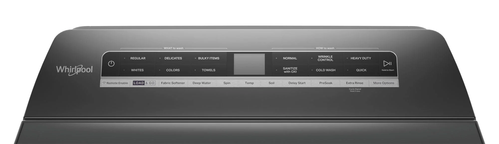 Whirlpool Chrome Shadow Top Load Washer with 2 in 1 Removeable Agitator (6.0 Cu Ft) - WTW8127LC - Image 6