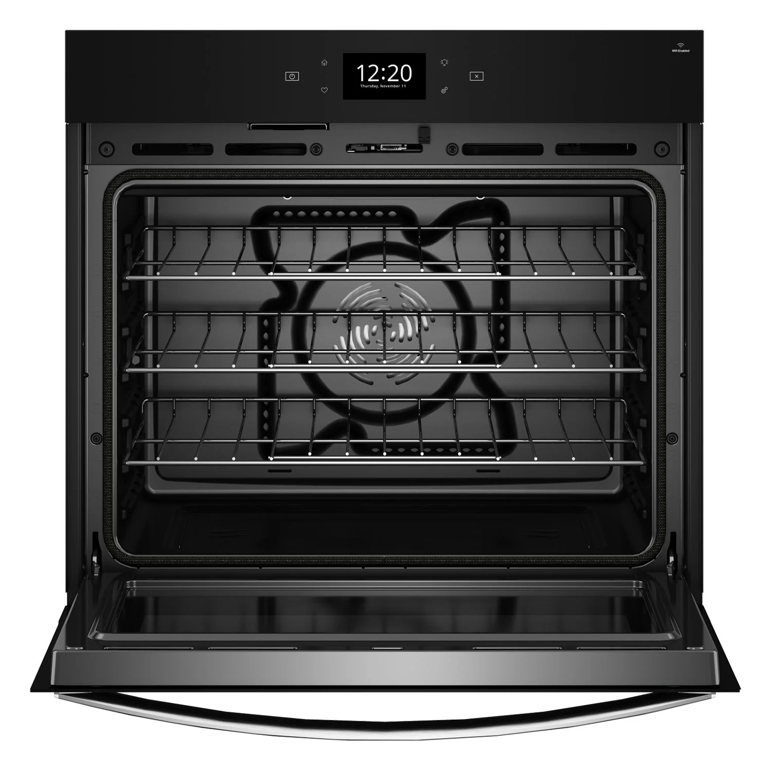 Whirlpool Fingerprint Resistant Stainless Steel Smart Wall Oven with Air Fry (5.00 Cu Ft) - WOES7030PZ - Image 4