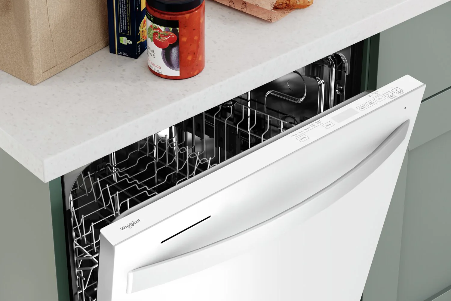 Whirlpool Large Capacity Dishwasher with Deep Top Rack - WDT740SALW - Image 5
