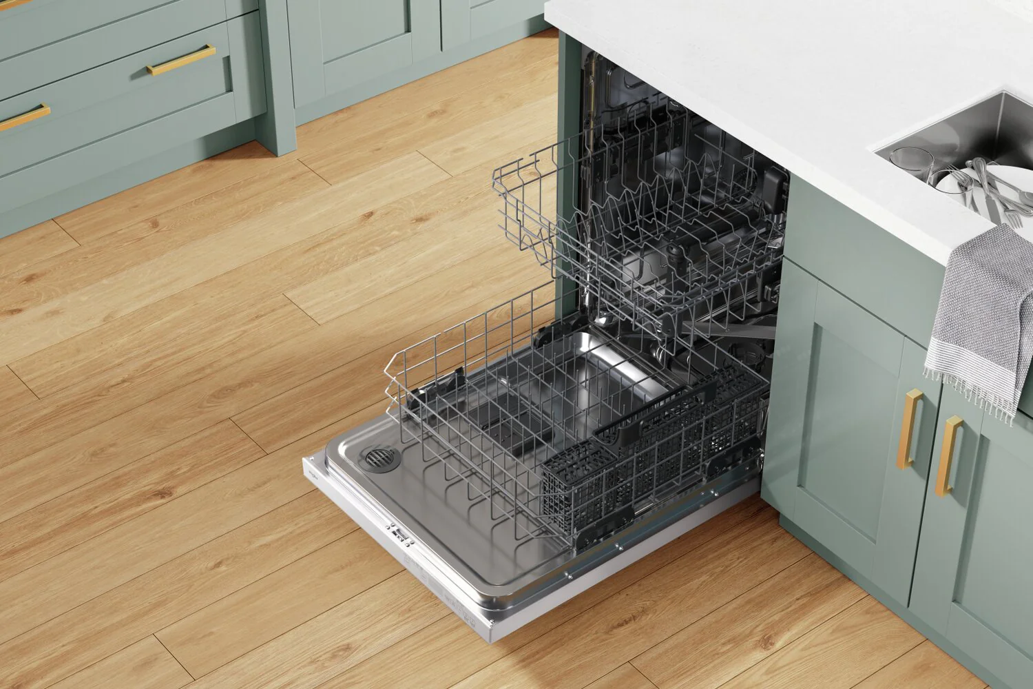 Whirlpool Large Capacity Dishwasher with Deep Top Rack - WDT740SALW - Image 8