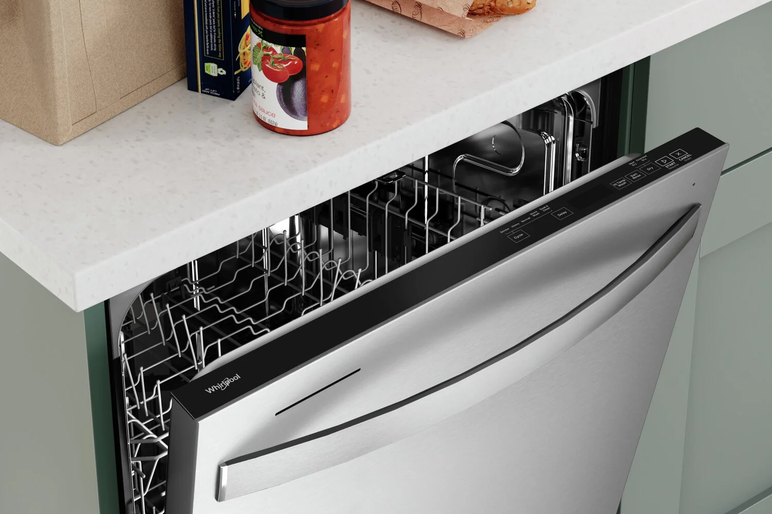 Whirlpool Large Capacity Dishwasher with Deep Top Rack - WDT740SALZ - Image 5