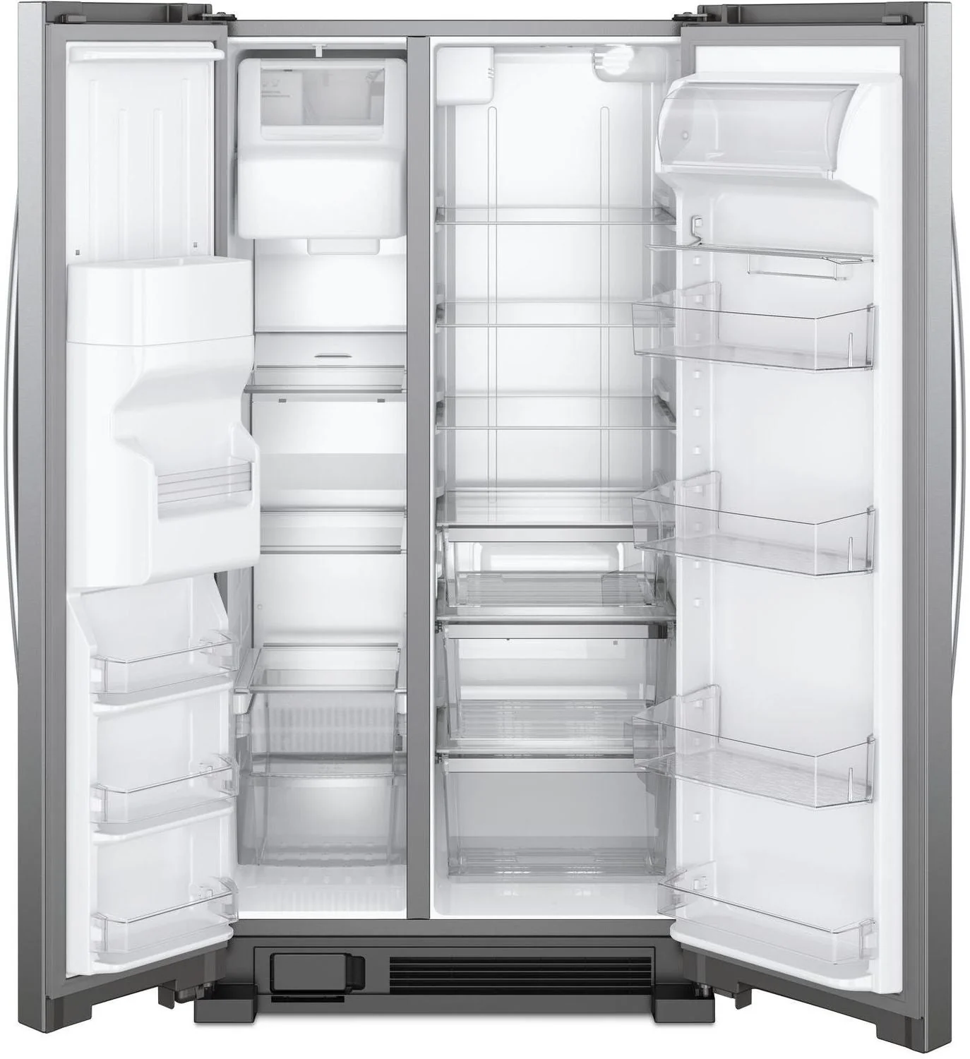 Whirlpool Stainless Steel Side-by-Side Refrigerator (25 Cu. Ft.) - WRS325SDHZ - Image 4