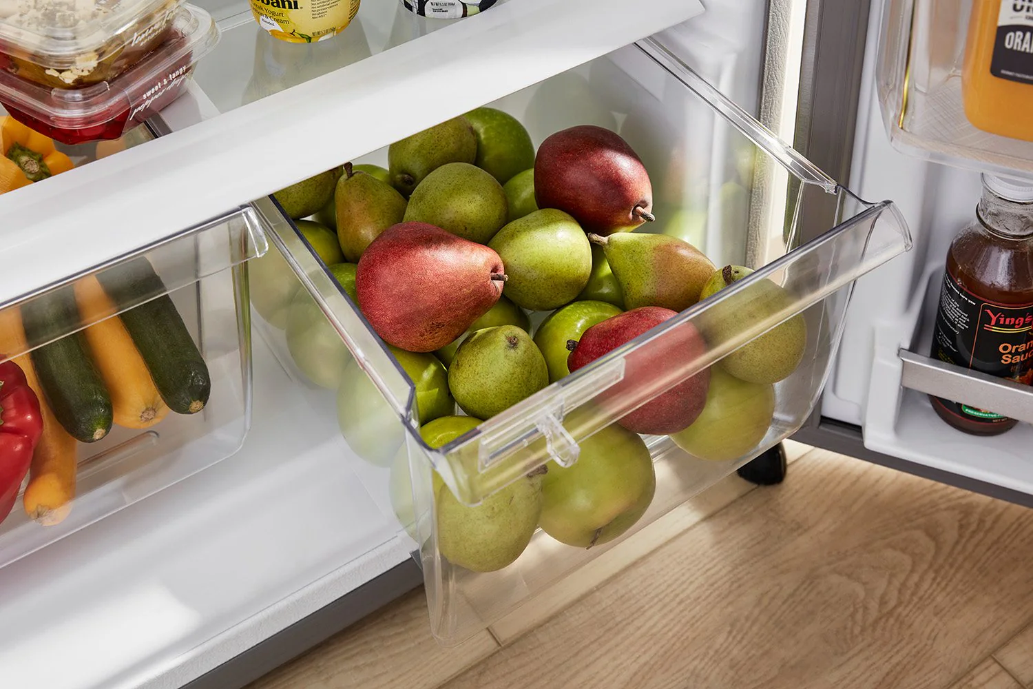 Whirlpool Stainless Steel Top-Freezer Refrigerator (16.3 Cu. Ft.) - WRTX5028PM - Image 8