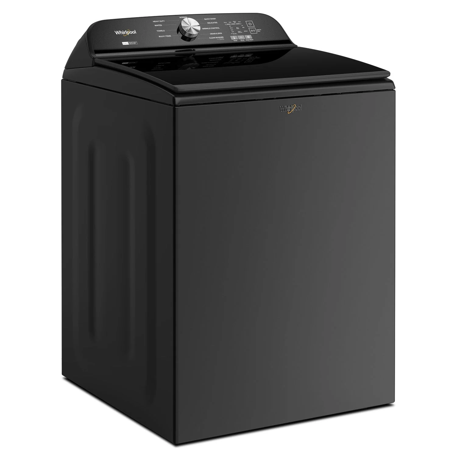 Whirlpool Volcano Black Top Load Washer (6.1 Cu Ft) - WTW6157PB - Image 3