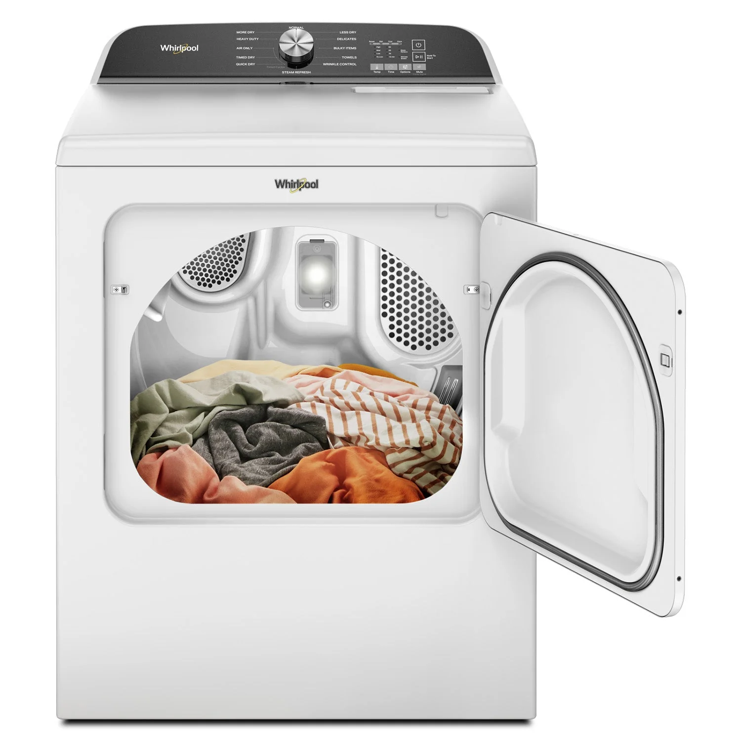 Whirlpool White Electric Dryer (7.0 Cu Ft) - YWED6150PW - Image 4