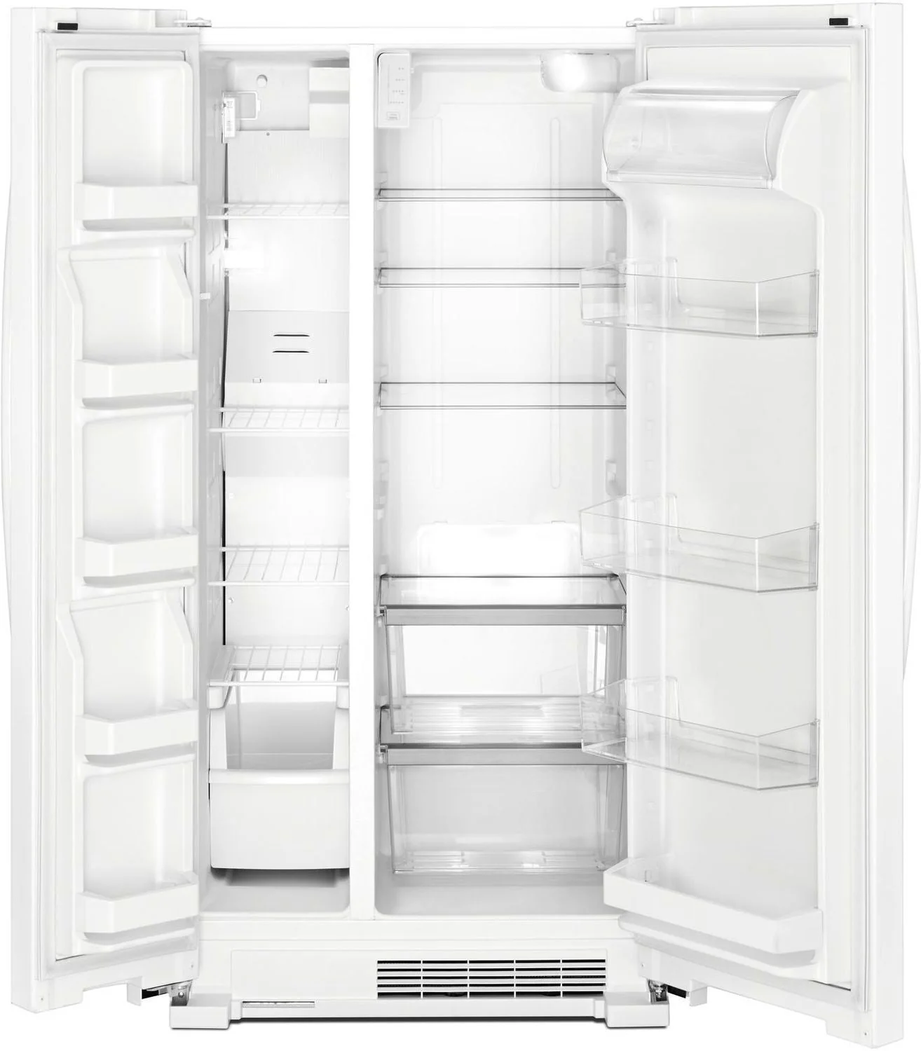 Whirlpool White Side-by-Side Refrigerator (22 Cu. Ft.) - WRS312SNHW - Image 4