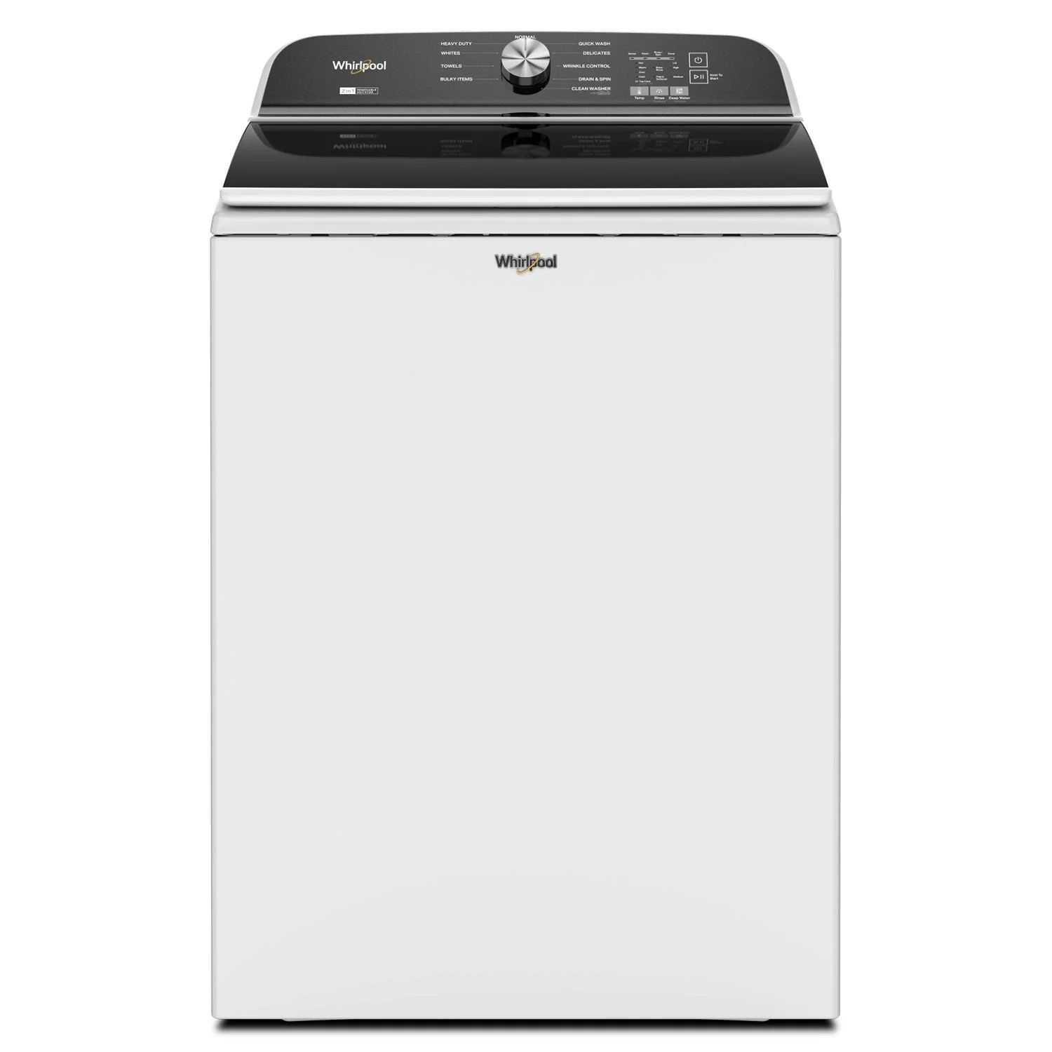 Whirlpool White Top Load Washer (6.1 Cu Ft) - WTW6157PW