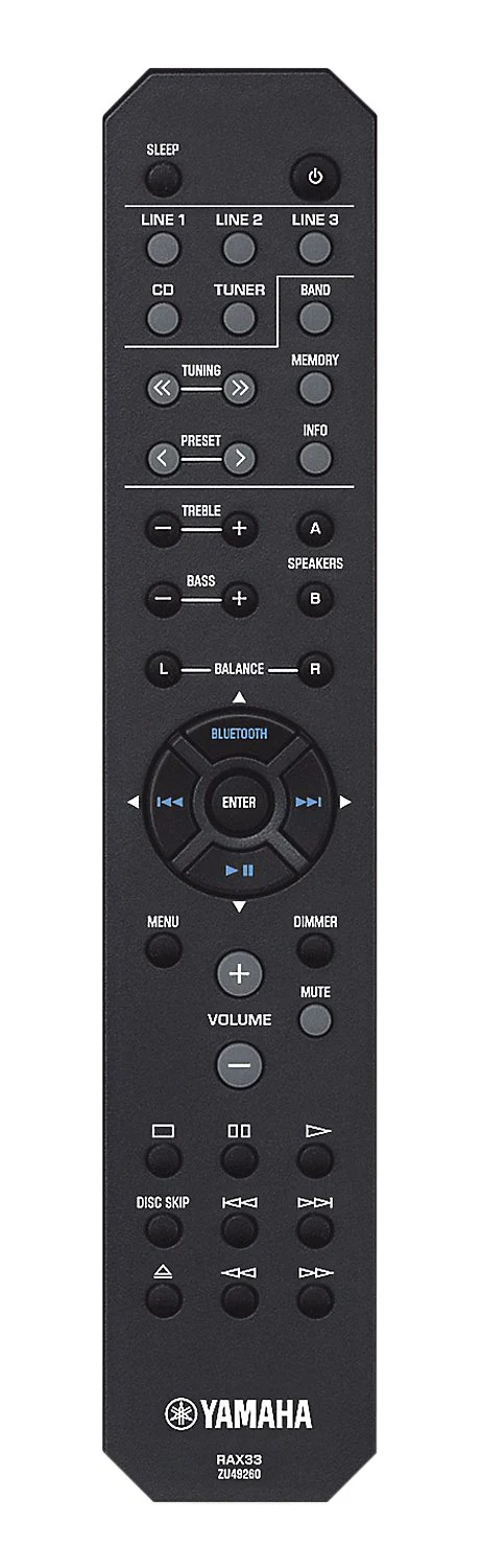 Yamaha R-S202 Natural Sound 2-Channel Stereo Bluetooth® Receiver - Image 5