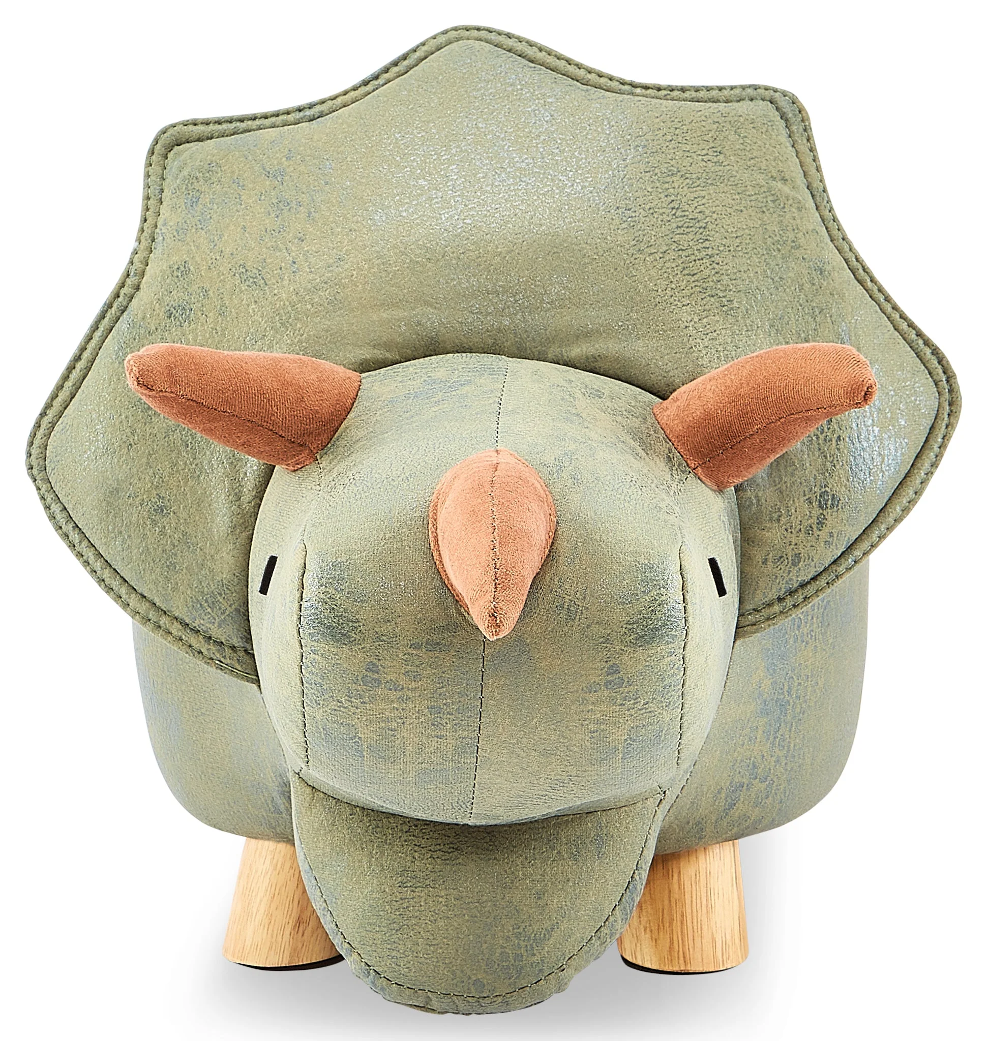 Zoo Companions Dinosaur Storage Ottoman - Green - Image 2